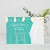 Moderne Blauwgroen bridesmaids Vrijgezellenfeest Kaart (Staand voorkant)