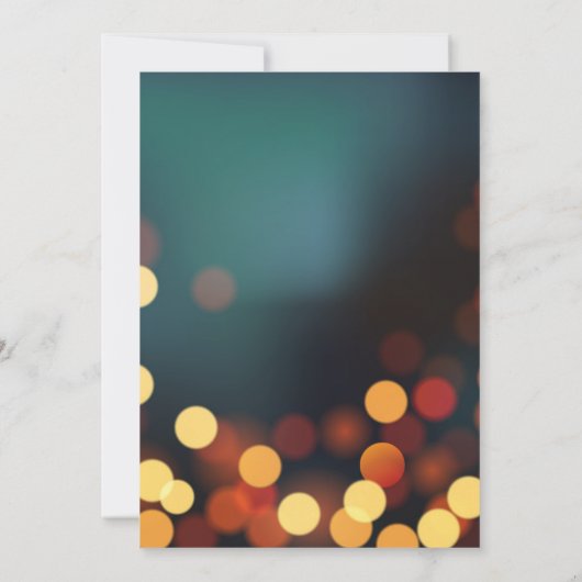 Moderne Blauwgroen gouden bruine bruiloft bespaart Save The Date (Achterkant)