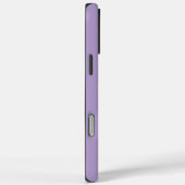 Moderne Bleek Paarse Monogram Eerste Letters Heden Case-Mate iPhone Case (Achterkant / Rechts)