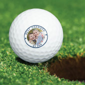 Moderne BLIJFT OVERGROOTVADER DOOR PAR Foto Golfballen