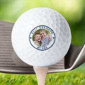Moderne BLIJFT OVERGROOTVADER DOOR PAR Foto Golfballen