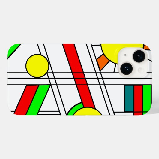 Moderne blik met een verfijnd glas Case-Mate iPhone case (Achterkant (horizontaal))