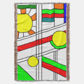 Moderne blik met een verfijnd glas deken (Voorkant Verticaal)