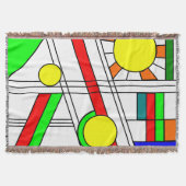 Moderne blik met een verfijnd glas deken (Voorkant)