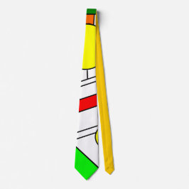 Moderne blik met een verfijnd glas stropdas