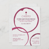 Moderne bliothecouloges voor wijn kaart (Voorkant / Achterkant)