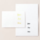 Moderne bloei Abstract Folie Kaarten (Display)