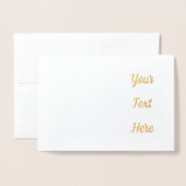 Moderne bloei Abstract Folie Kaarten (Voorkant met envelop)