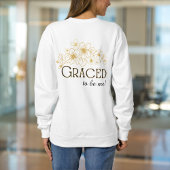 Moderne bloei met Grace Vrouwenempowerment Trui