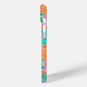 Moderne Bloeiende Cactussen Gepersonaliseerd Case-Mate iPhone Case (Achterkant / Links)
