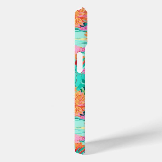 Moderne Bloeiende Cactussen Persoonlijk Case-Mate iPhone Case (Achterkant / Rechts)