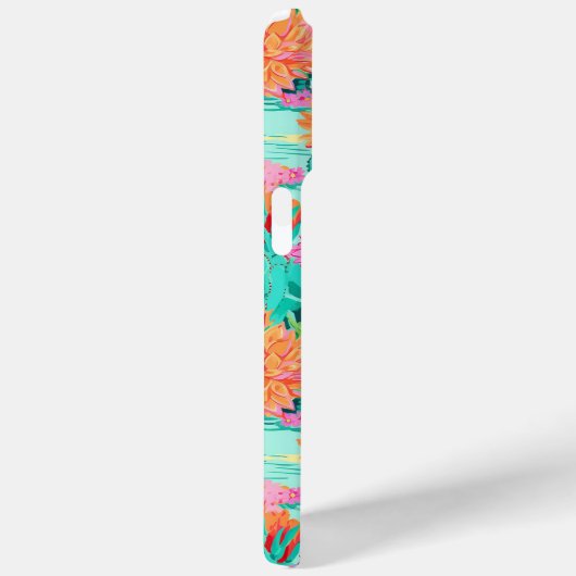 Moderne Bloeiende Cactussen Persoonlijk Case-Mate iPhone Case (Achterkant / Rechts)