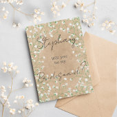 Moderne Bloem Boho Chic Wil je mijn bruidsmeisje z Kaart