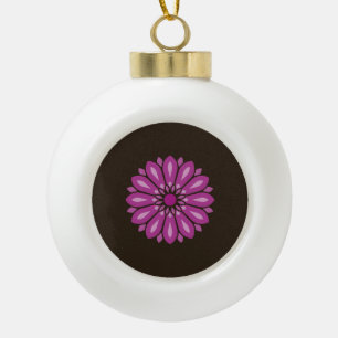 MODERNE BLOEM CADO VAN MOM DAD ZUS ZOON BAAS CE KERAMISCHE BAL ORNAMENT