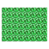 Moderne Bloem Kerstbomen, dennengroen Tafelkleed (Voorkant (Horizontaal))