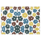 Moderne Bloem Motief Chic Tafelkleed (Voorkant (Horizontaal))