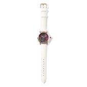 Moderne Bloem Paisley eWatch Horloge (Bandje)