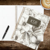 Moderne bloem planner