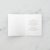 Moderne Bloem Pompoen Baby Shower Bedankt (Binnen)