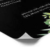 Moderne Bloem Prijslijst Poster (Hoek)