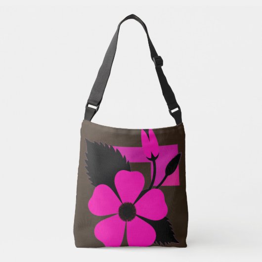 Moderne Bloem Tas / Stijlvolle Dagelijkse Tas (Voorkant)