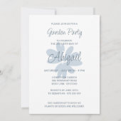 Moderne Bloemen 4 Foto 30e Verjaardag Uitnodiging (Achterkant)