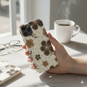 Moderne bloemen Abstract Case-Mate iPhone Case