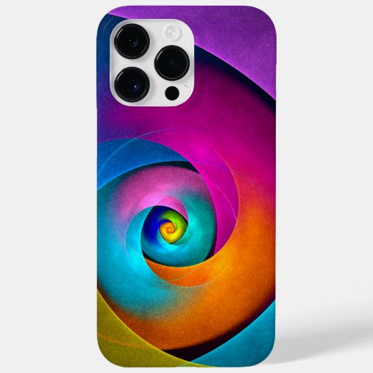 Moderne Bloemen Abstracte Kunst Roze Blauw Patroon Case-Mate iPhone Case (Achterkant)