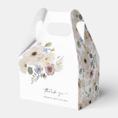 Moderne Bloemen Bedankdoosjes (Achterkant)