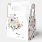 Moderne Bloemen Bedankdoosjes (Geopend)