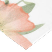 Moderne bloemen bloemen tafelkleed (Gekanteld)