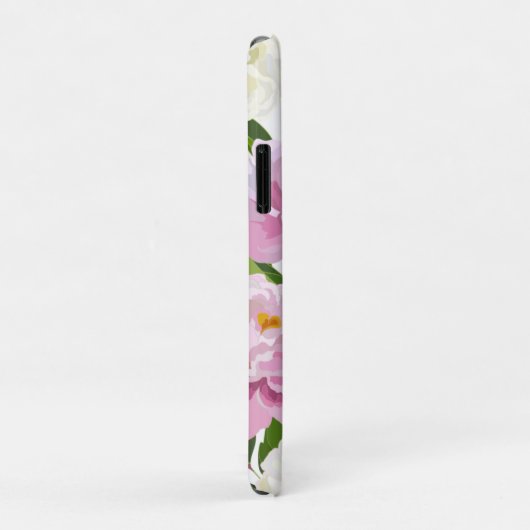 Moderne Bloemen Case-Mate iPhone Case (Achterkant/rechts)
