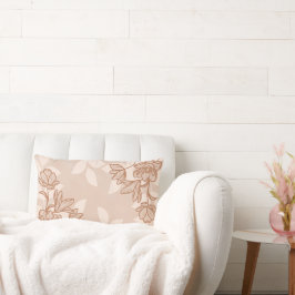 Moderne Bloemen En Bladeren Sieraden Kussen