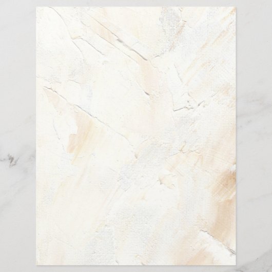 Moderne Bloemen Houtskool Tekening Scrapbook Papie (Achterkant)