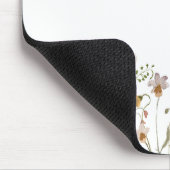 Moderne Bloemen Muismat (Hoek)