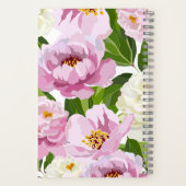 Moderne bloemen notitieboek (Achterkant)