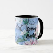 Moderne Bloemen 'Spring Forth' Art Mok (Voorkant rechts)