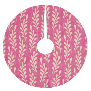 Moderne Bloemen: Stijlvol patroon. Kerstboom Rok