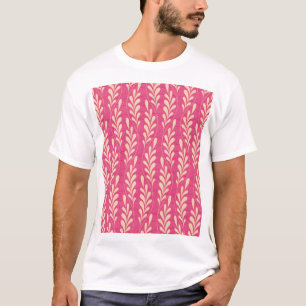 Moderne Bloemen: Stijlvol patroon. T-shirt