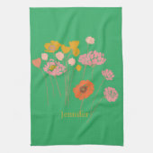  Moderne Bloemen Theedoek (Verticaal)