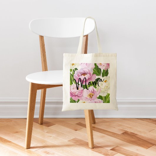 Moderne Bloemen Tote Bag