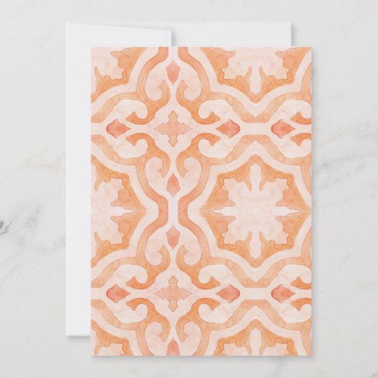 Moderne bloemen verjaardag (Achterkant)