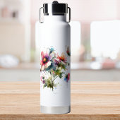 Moderne Bloemen Waterfles