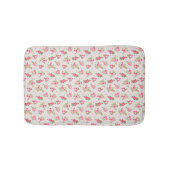 Moderne  Bloemenbadkamer Rozen badmat (Voorkant)