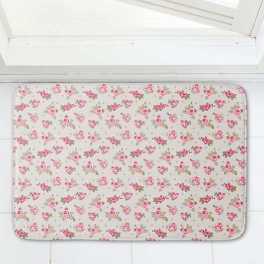Moderne  Bloemenbadkamer Rozen badmat