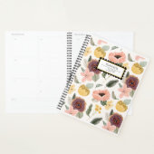 Moderne bloemenbedekking Weekblad en Maandelijkse Planner (Display)
