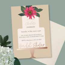 Moderne bloemencake bruidsbruiloft goud