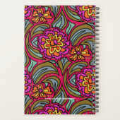 Moderne Bloemendesign Aangepaste Planner (Achterkant)