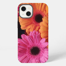 Moderne bloemenfotografie Roze en oranje Gerber