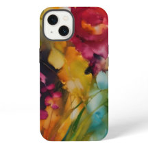Moderne bloemenkunst, levendige kleuren